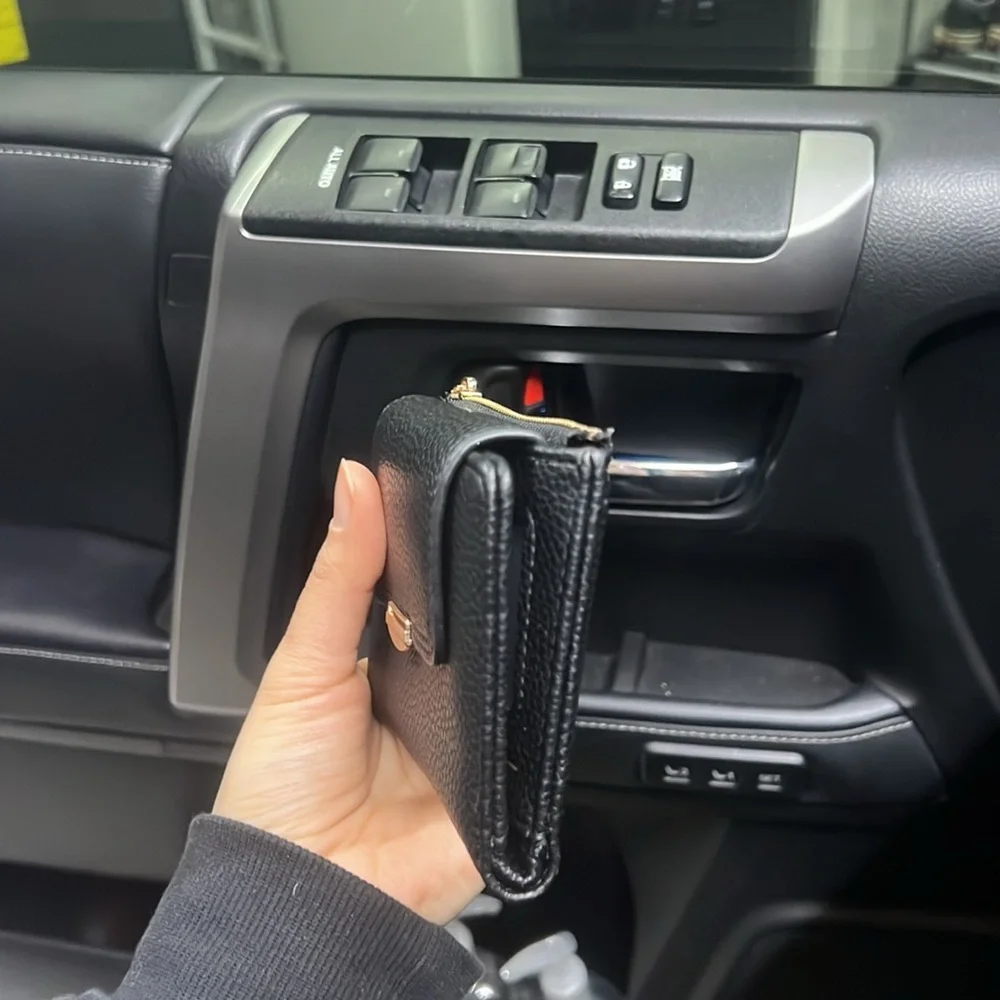 Black Leather Wallet - Picture 8 of 9